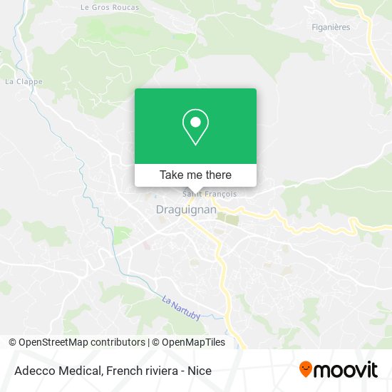 Adecco Medical map
