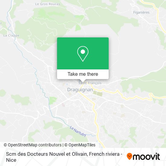 Mapa Scm des Docteurs Nouvel et Olivain