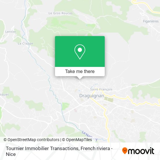 Tournier Immobilier Transactions map