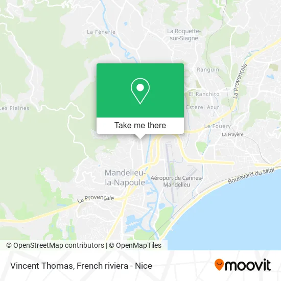 Vincent Thomas map