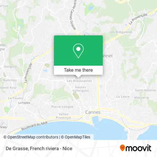 De Grasse map