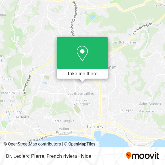 Dr. Leclerc Pierre map