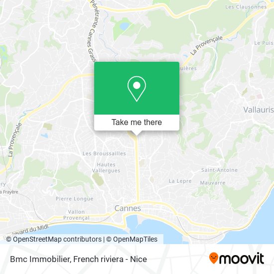 Bmc Immobilier map