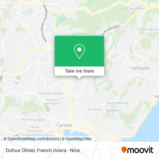 Mapa Dufour Olivier