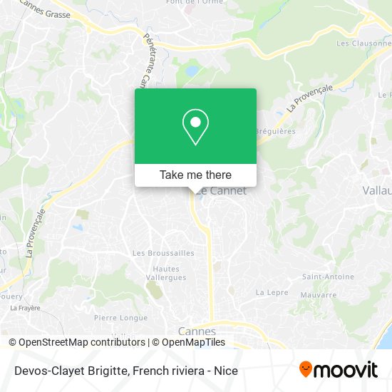 Devos-Clayet Brigitte map