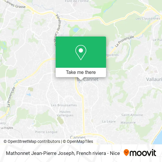 Mathonnet Jean-Pierre Joseph map
