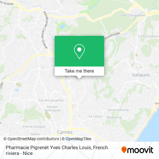 Pharmacie Pigrenét Yves Charles Louis map