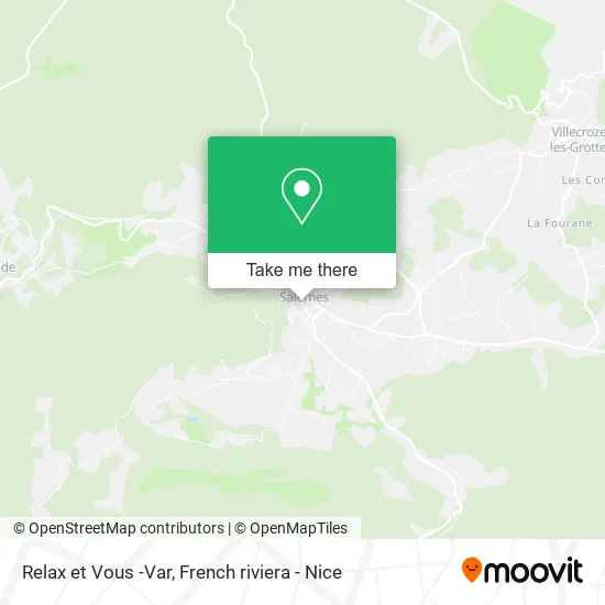 Relax et Vous -Var map
