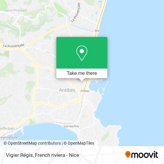 Vigier Régis map