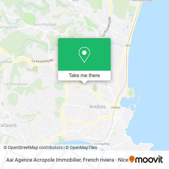 Aai Agence Acropole Immobilier map