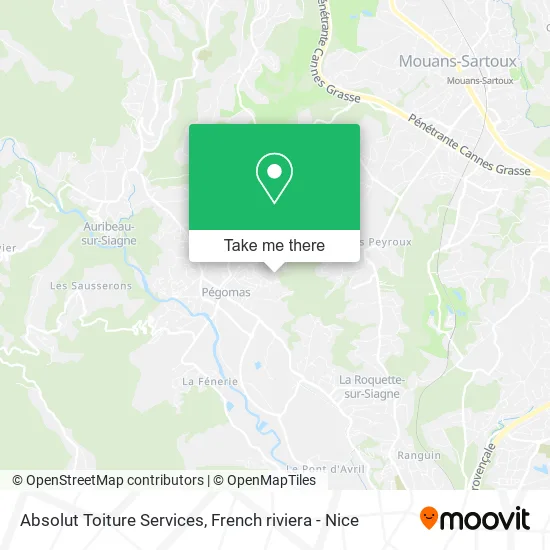 Absolut Toiture Services map