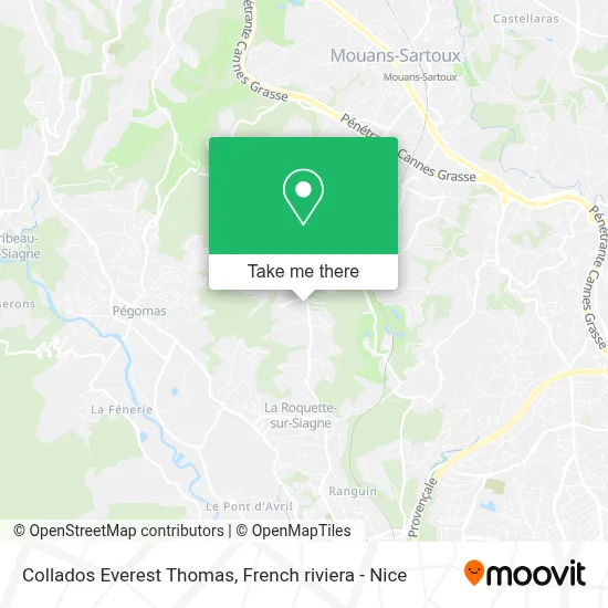 Collados Everest Thomas map