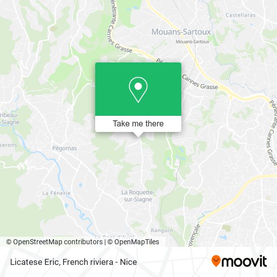 Licatese Eric map