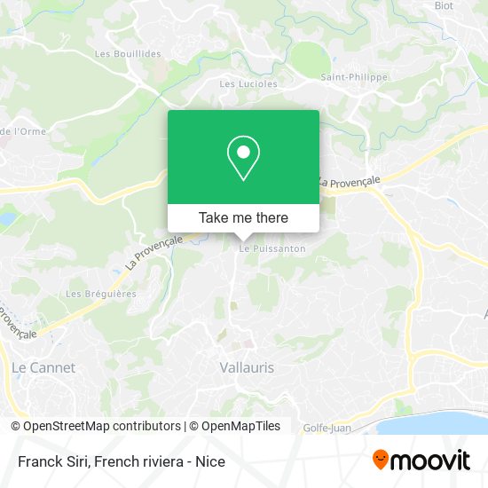 Franck Siri map