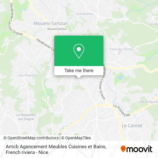 Mapa Amcb Agencement Meubles Cuisines et Bains