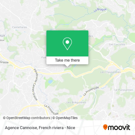 Agence Cannoise map