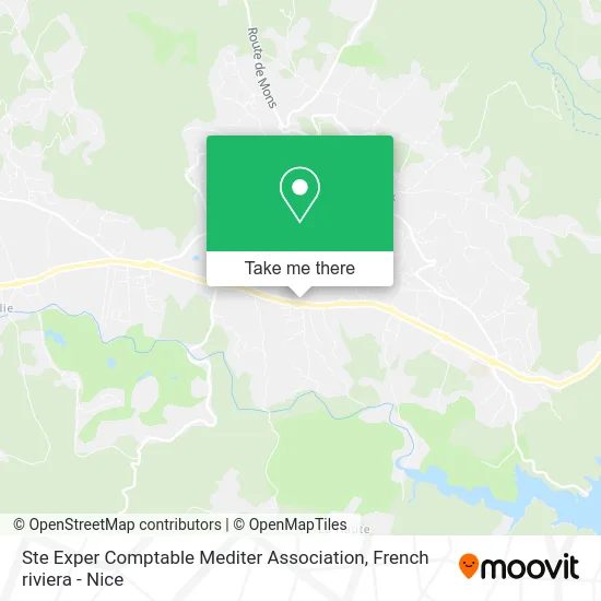 Ste Exper Comptable Mediter Association map