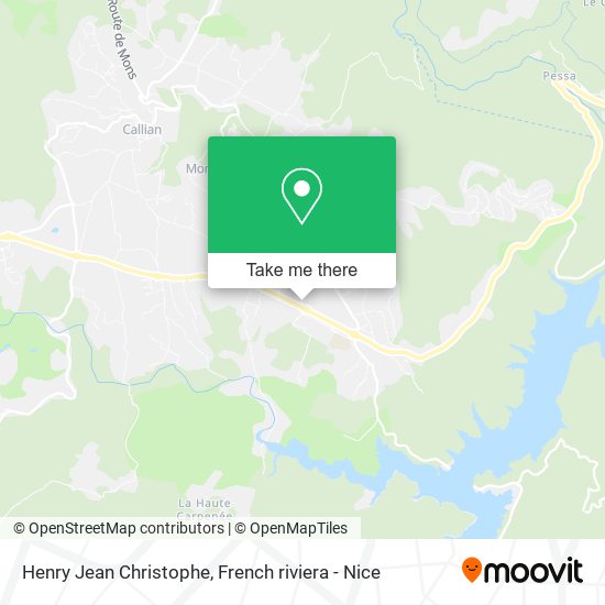 Henry Jean Christophe map