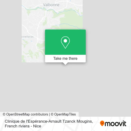 Clinique de l'Espérance-Arnault Tzanck Mougins map