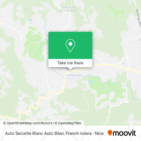 Auto Securite Blanc Auto Bilan map