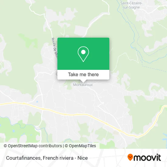 Courtafinances map