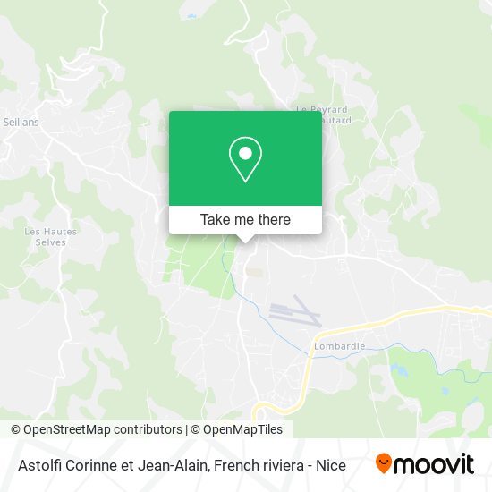 Astolfi Corinne et Jean-Alain map