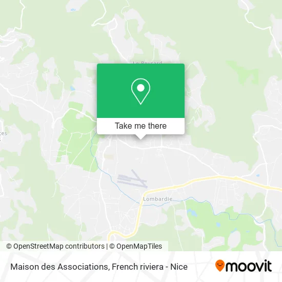 Maison des Associations map