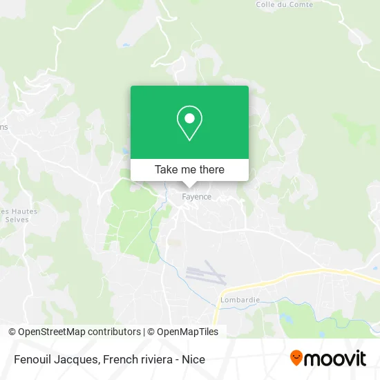 Fenouil Jacques map