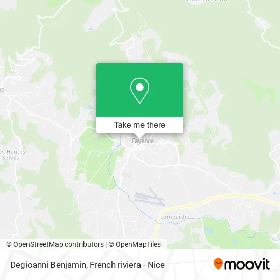 Degioanni Benjamin map