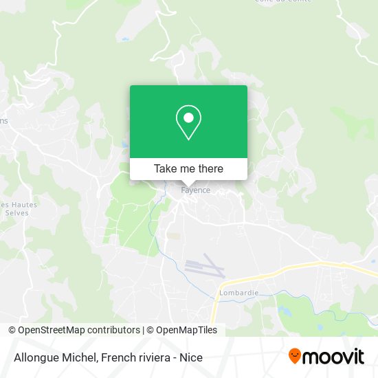 Allongue Michel map