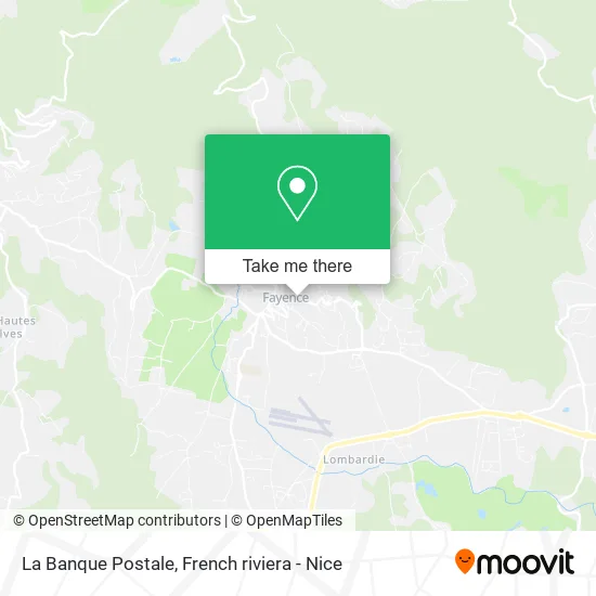 La Banque Postale map