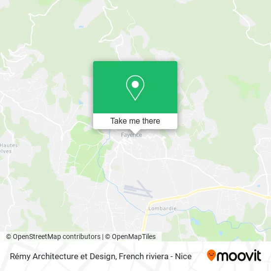 Rémy Architecture et Design map