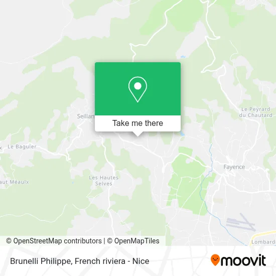 Brunelli Philippe map