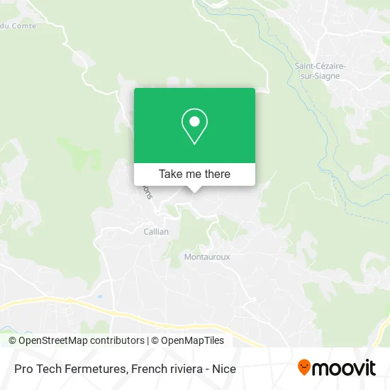 Pro Tech Fermetures map
