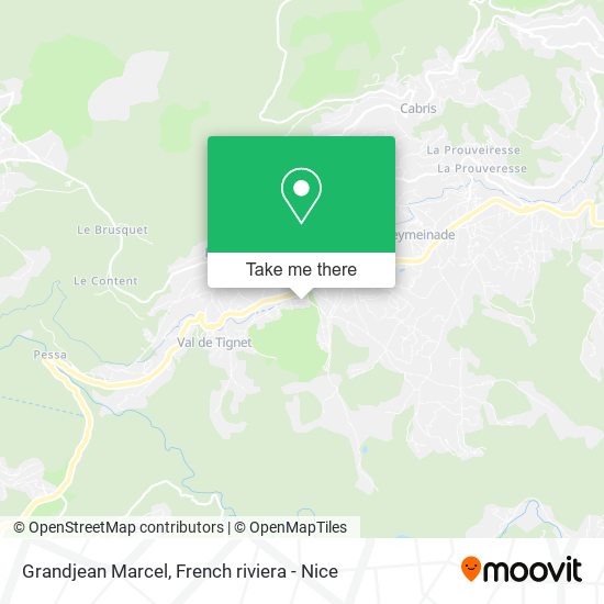 Grandjean Marcel map