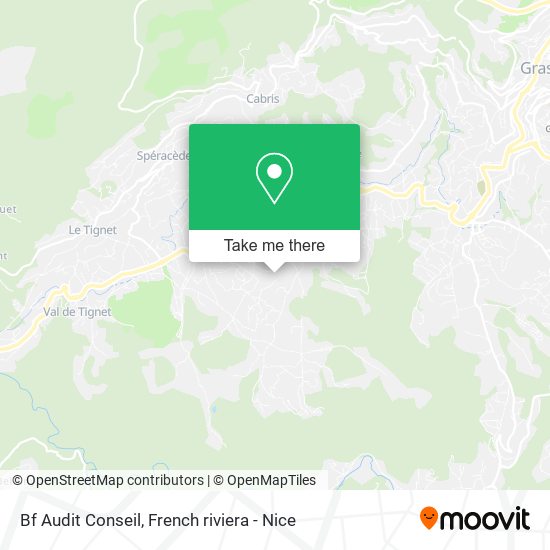 Bf Audit Conseil map