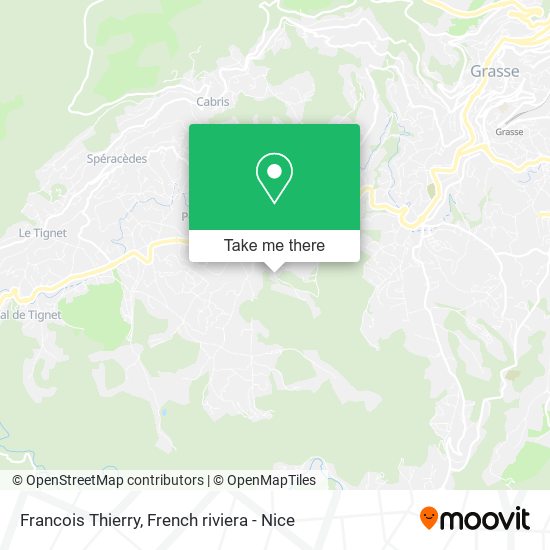 Francois Thierry map