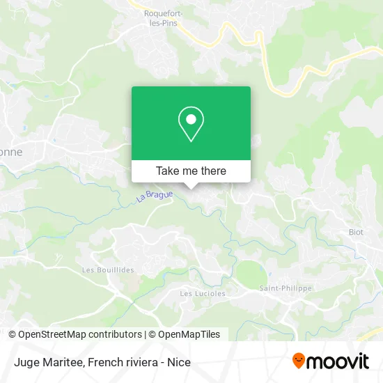 Juge Maritee map