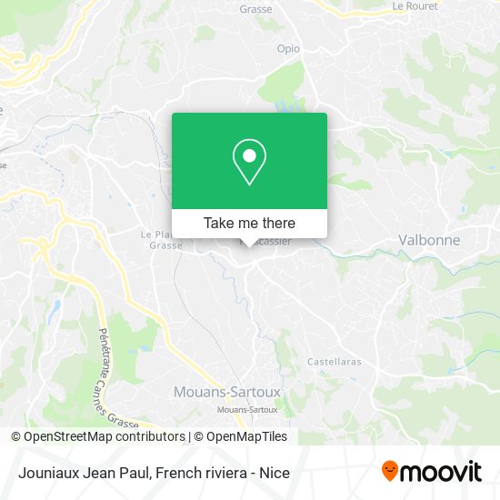 Mapa Jouniaux Jean Paul