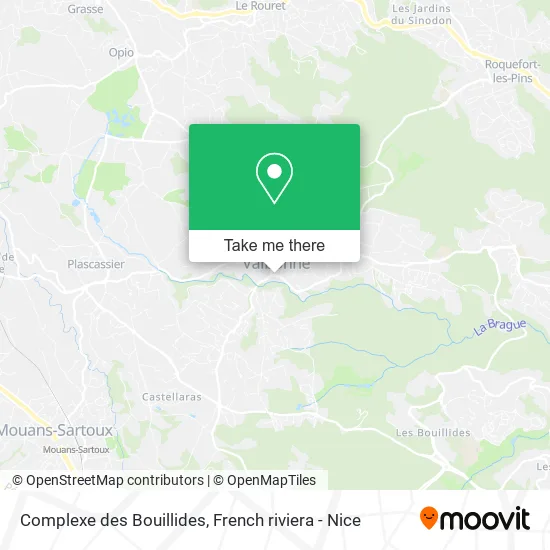 Complexe des Bouillides map