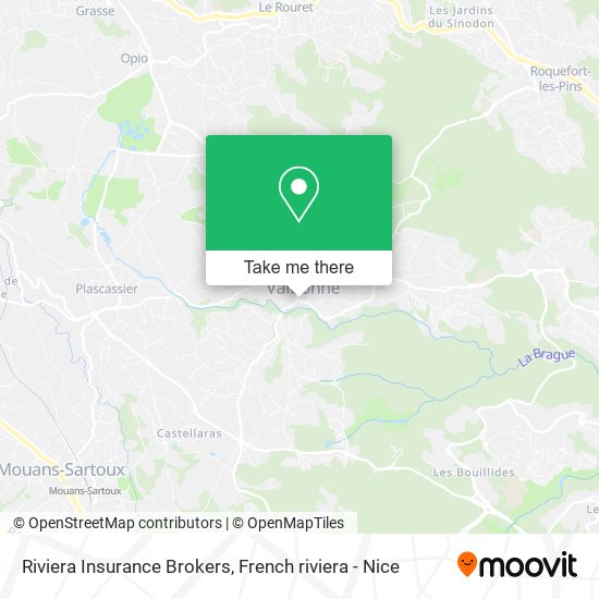 Mapa Riviera Insurance Brokers