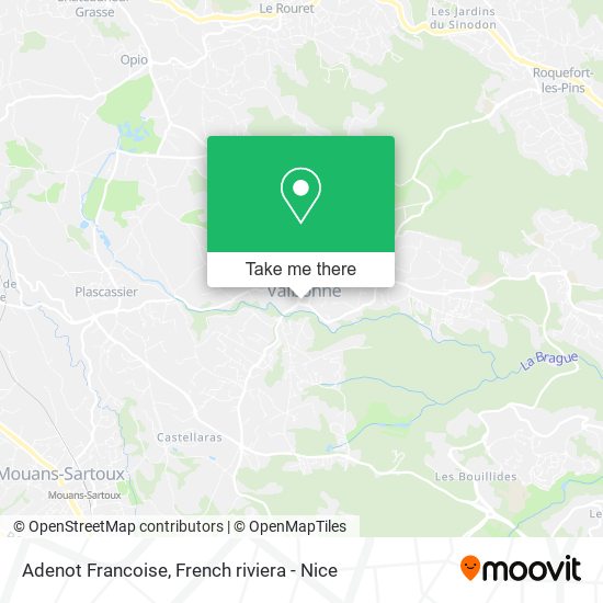 Mapa Adenot Francoise