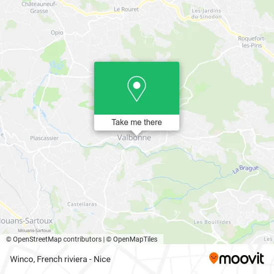 Winco map