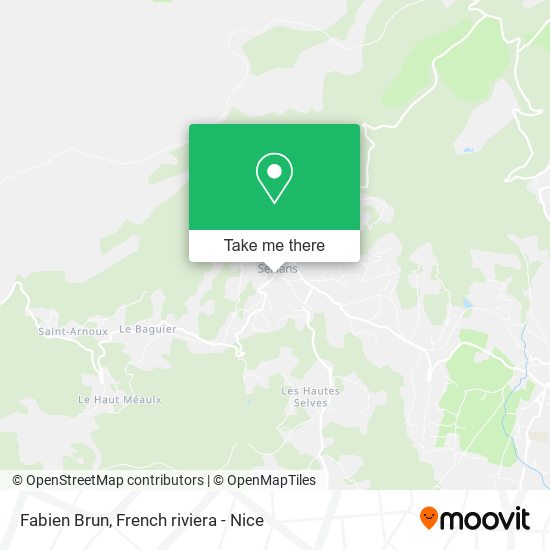 Fabien Brun map