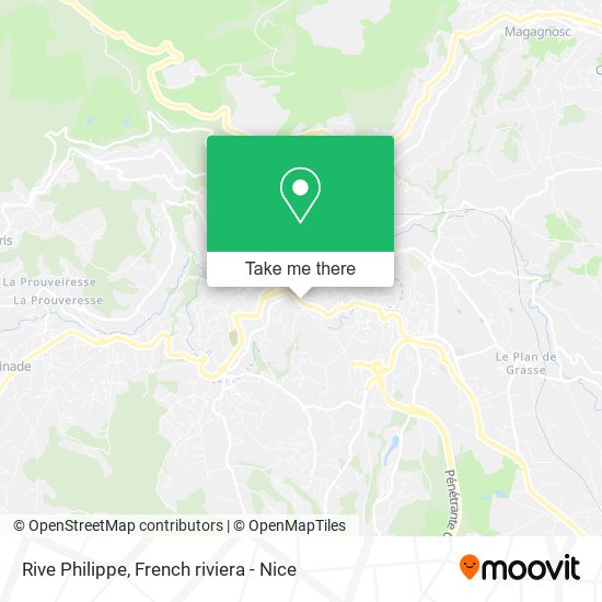 Rive Philippe map