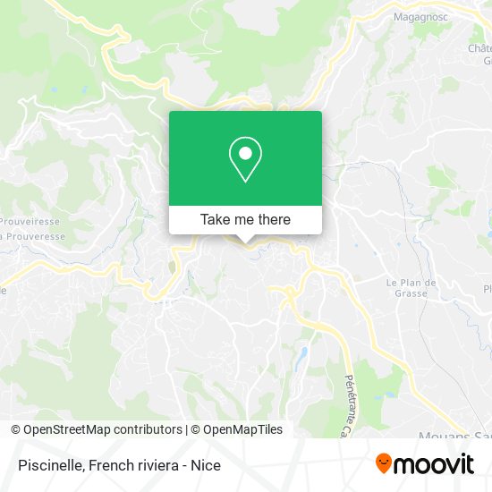 Piscinelle map