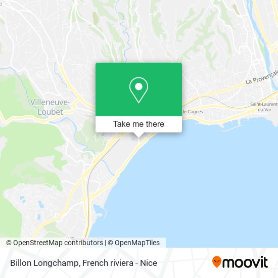 Billon Longchamp map