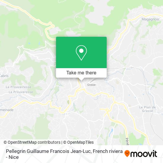 Pellegrin Guillaume Francois Jean-Luc map