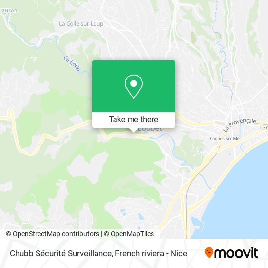 Mapa Chubb Sécurité Surveillance