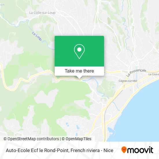 Auto-Ecole Ecf le Rond-Point map